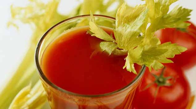 Jus de tomate pour l'hiver