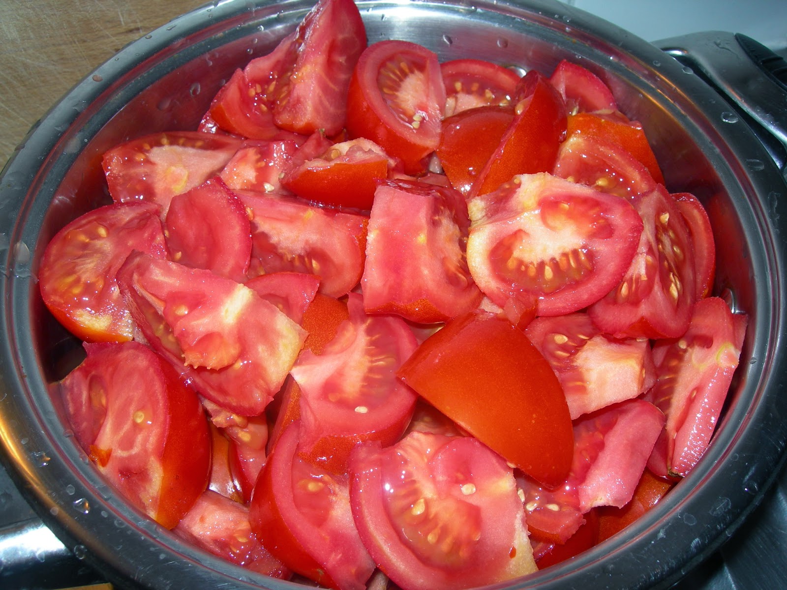Jus de tomate pour l'hiver
