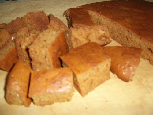 Gâteau Grafskie ruines avec de la crème sure