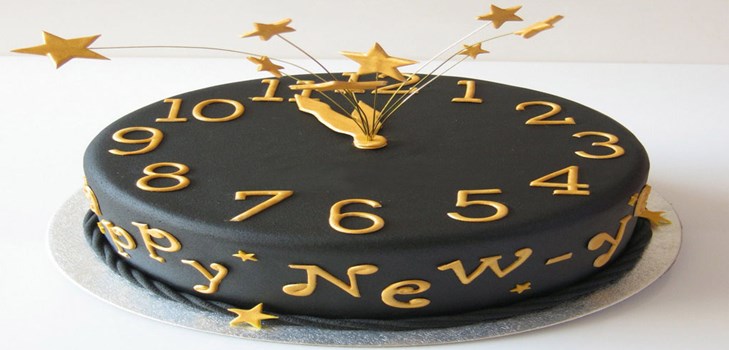 Gâteau pour la nouvelle année 2015