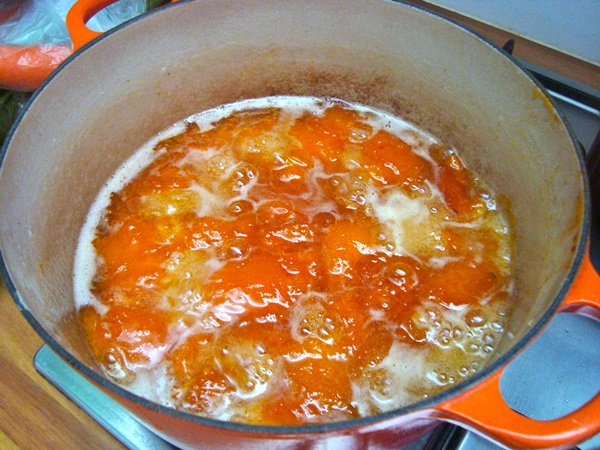 Confiture d'abricot - recette royale