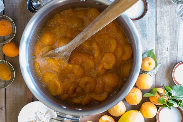 Confiture d'abricot - recette royale
