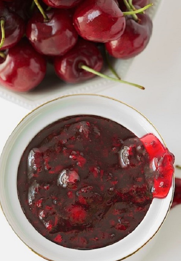 Jam-cinq minutes cerise