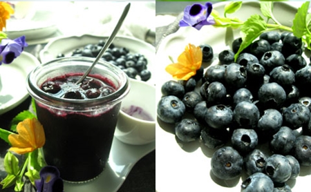 Confiture de myrtille dans le multivark pour l'hiver
