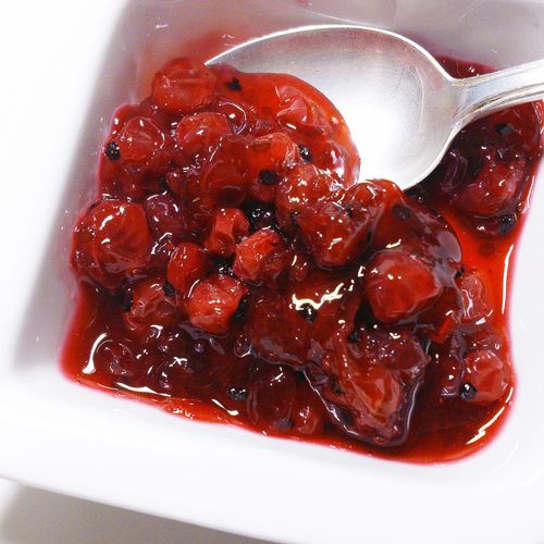 Confiture de miel et de noix de groseille