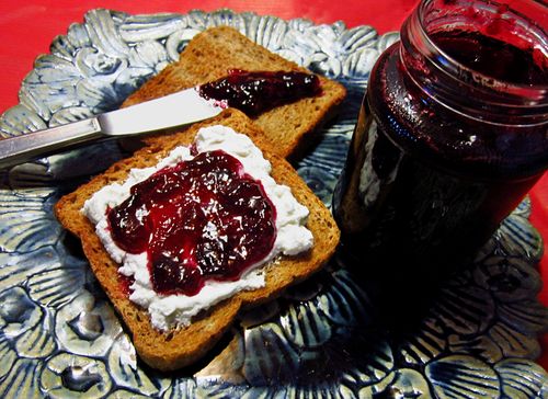 Confiture de cassis aux pommes