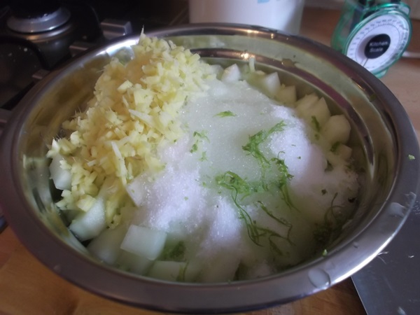 Confiture de melon et de croûte de melon pour l'hiver - recettes simples