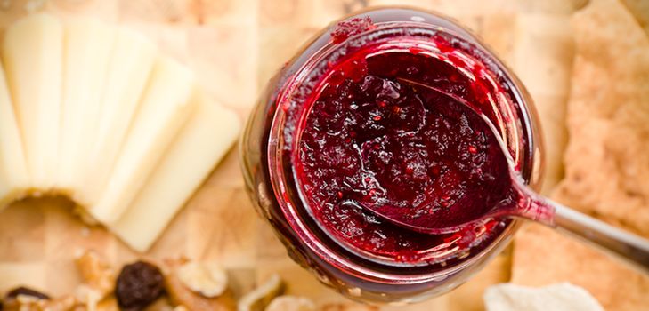 Recette de confiture de canneberges