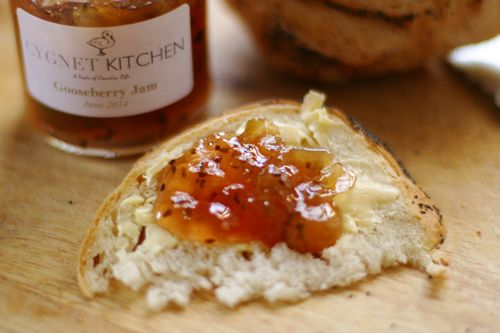 Confiture simple de groseille à maquereau