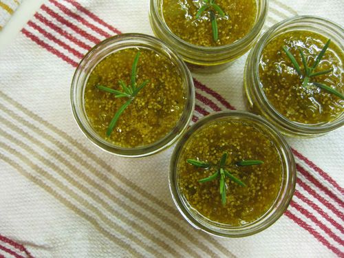 Confiture d'émeraude de groseille à maquereau