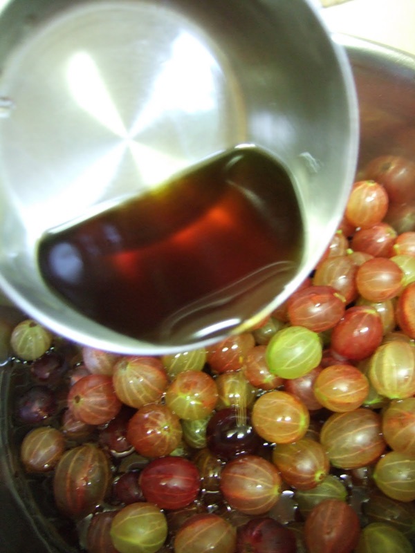 Recettes de confiture de groseilles à maquereau