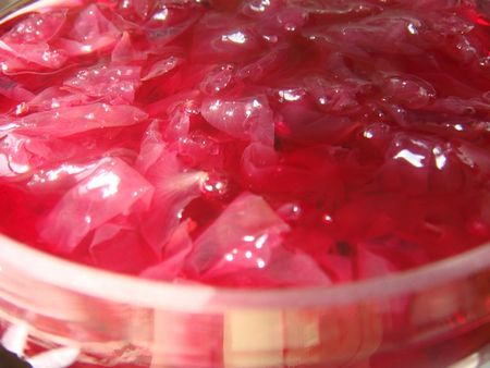 Confiture de pétales de roses Confiture de pétales de roses