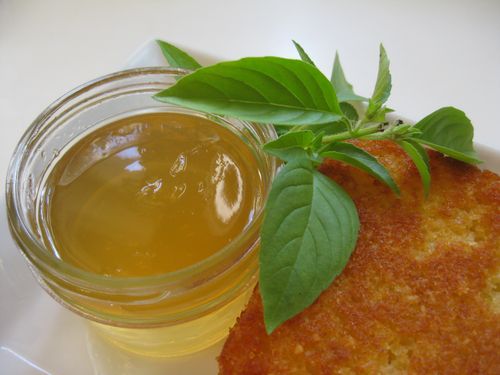 Confiture de citrons et de menthe