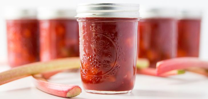Recette de confiture de rhubarbe
