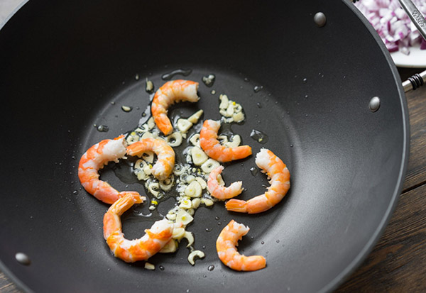 Délicieuse recette de pâtes aux crevettes