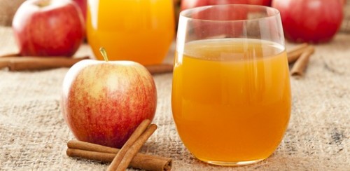 Jus de pomme pour l'hiver