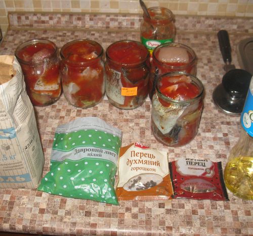 Accueil poisson en conserve
