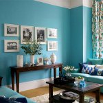 Turquoise à l'intérieur