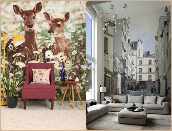 Murs décoratifs: comment décorer les murs de la pièce