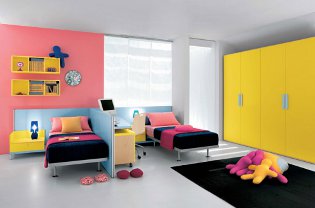 L'intérieur des enfants pour deux enfants L'intérieur des enfants pour deux enfants
