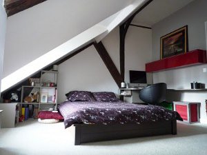 Intérieur du grenier Intérieur du grenier