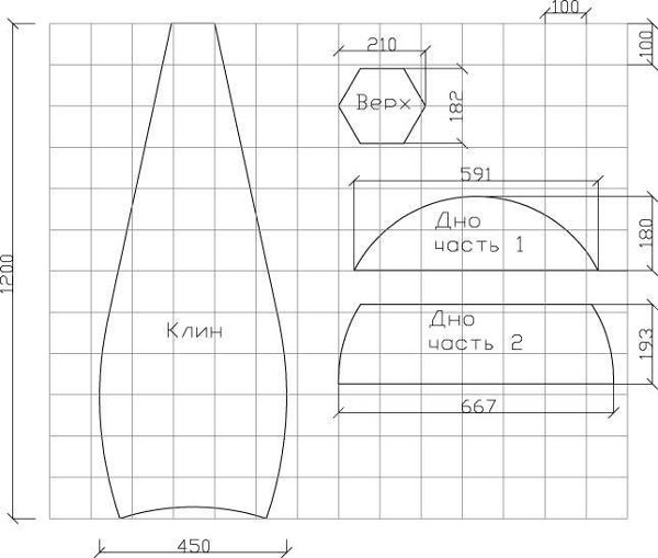 Fauteuil-sac avec ses propres mains Fauteuil-sac avec ses propres mains