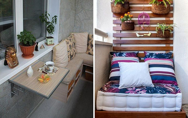 L'été en ville: comment aménager un balcon pour se reposer
