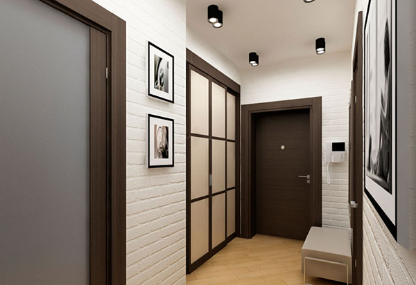 Un petit couloir: comment créer un intérieur pratique