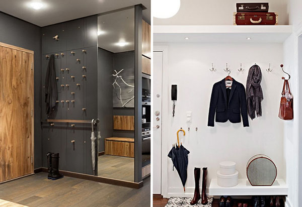 Un petit couloir: comment créer un intérieur pratique