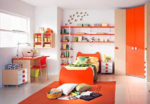 Orange à l'intérieur