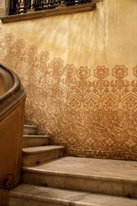 Sgraffito - sculpture décorative sur plâtre