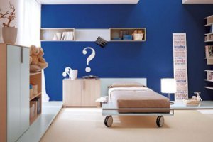 Bleu à l'intérieur