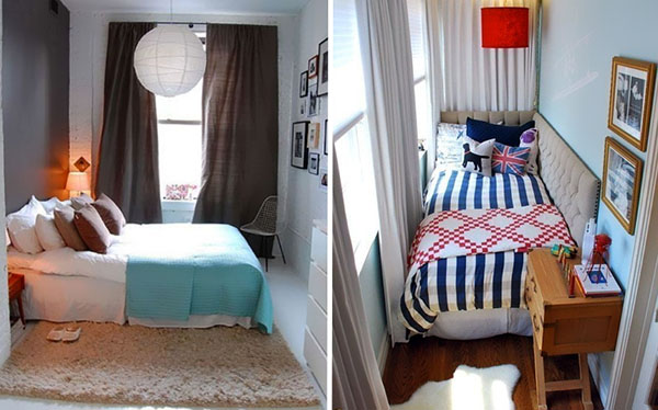 Doux rêve: les secrets de la conception d'une très petite chambre