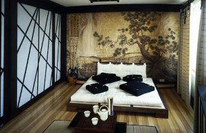 Chambre à coucher dans le style japonais Chambre à coucher dans le style japonais
