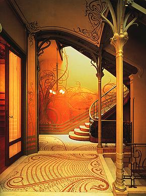 Art Nouveau à l'intérieur
