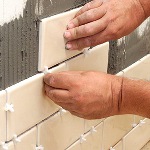Pose de carreaux sur le mur Pose de carreaux sur le mur