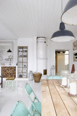 Vintage à l'intérieur