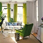 Couleur verte à l'intérieur
