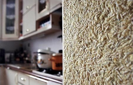 papier peint liquide: photo dans la cuisine;