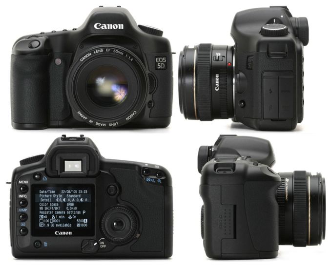 Appareil photo numérique Canon EOS 5D