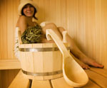 Ah, le bain est un bain de vapeur!