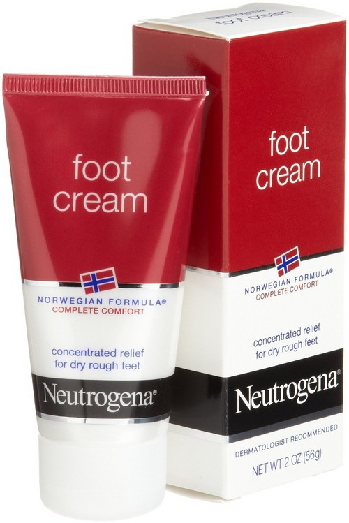 tube de crème pour les pieds