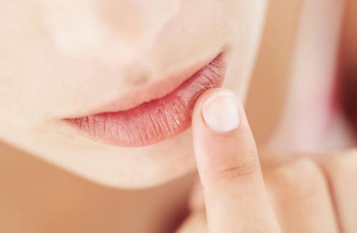 Pourquoi les lèvres sont bleues