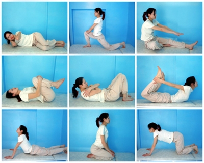 Exercices pour l'ostéochondrose: service cervical