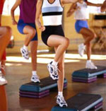 Types de fitness: step aérobic Types de fitness: step aérobic